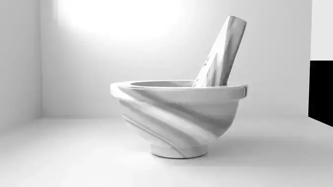 Marble Stone Mortar and Pestle 19