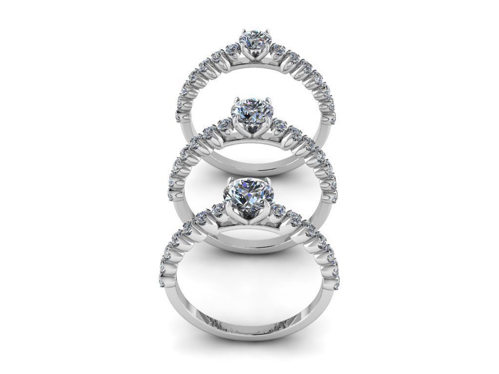 Jewelry Rings NINE RINGS 024 3D print model_8