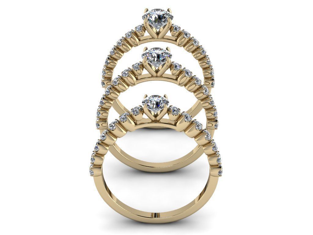 Jewelry Rings NINE RINGS 024 3D print model_6