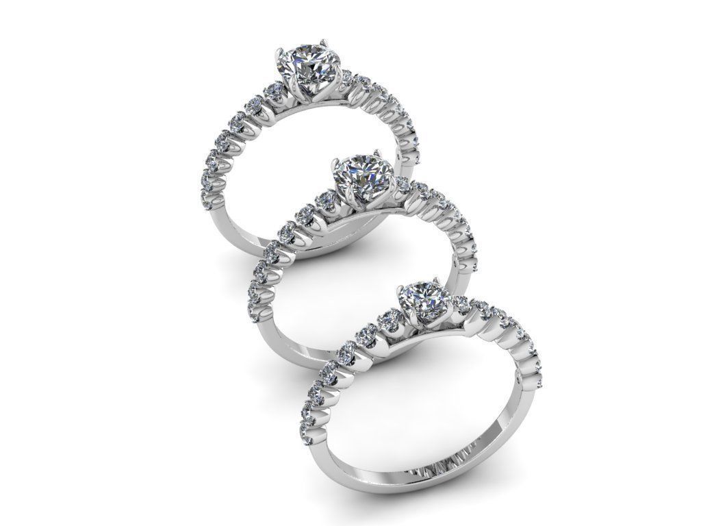 Jewelry Rings NINE RINGS 024 3D print model_7