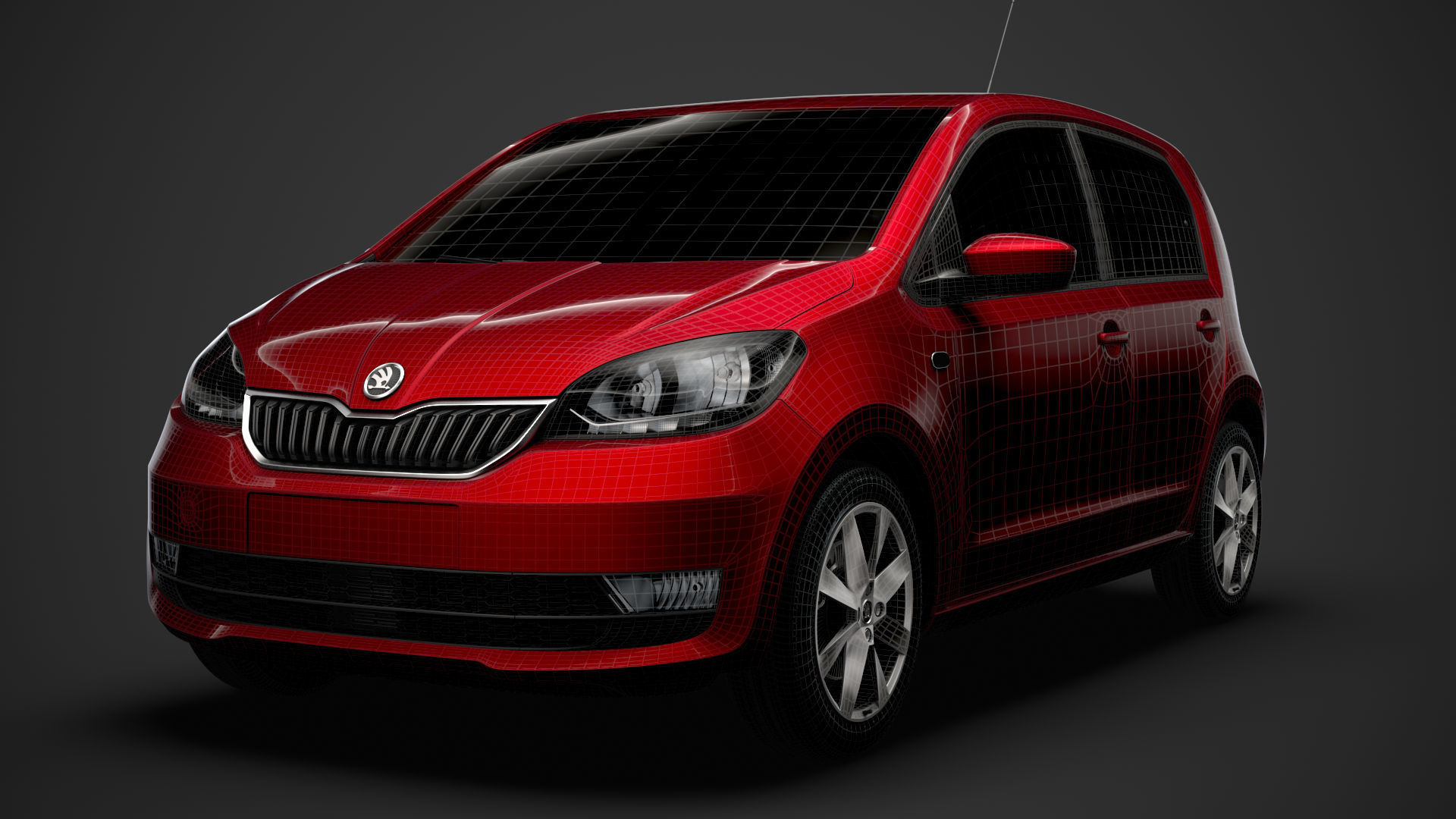 Skoda Citigo 5Doors 2020 3D model_36
