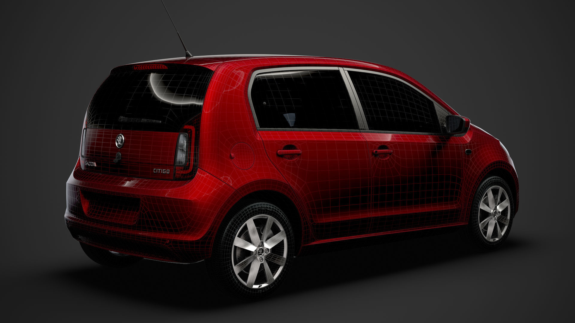 Skoda Citigo 5Doors 2020 3D model_30