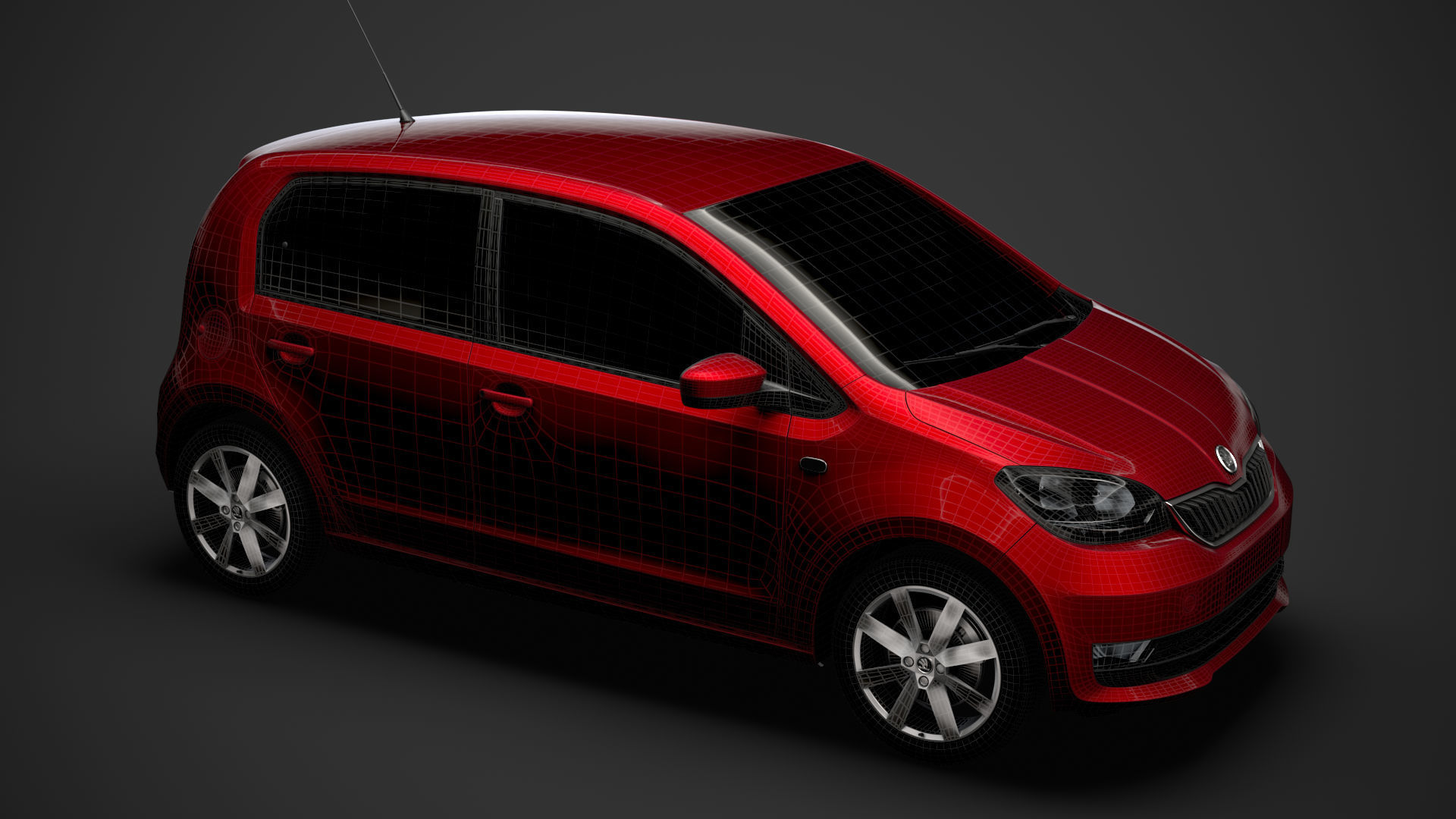 Skoda Citigo 5Doors 2020 3D model_40