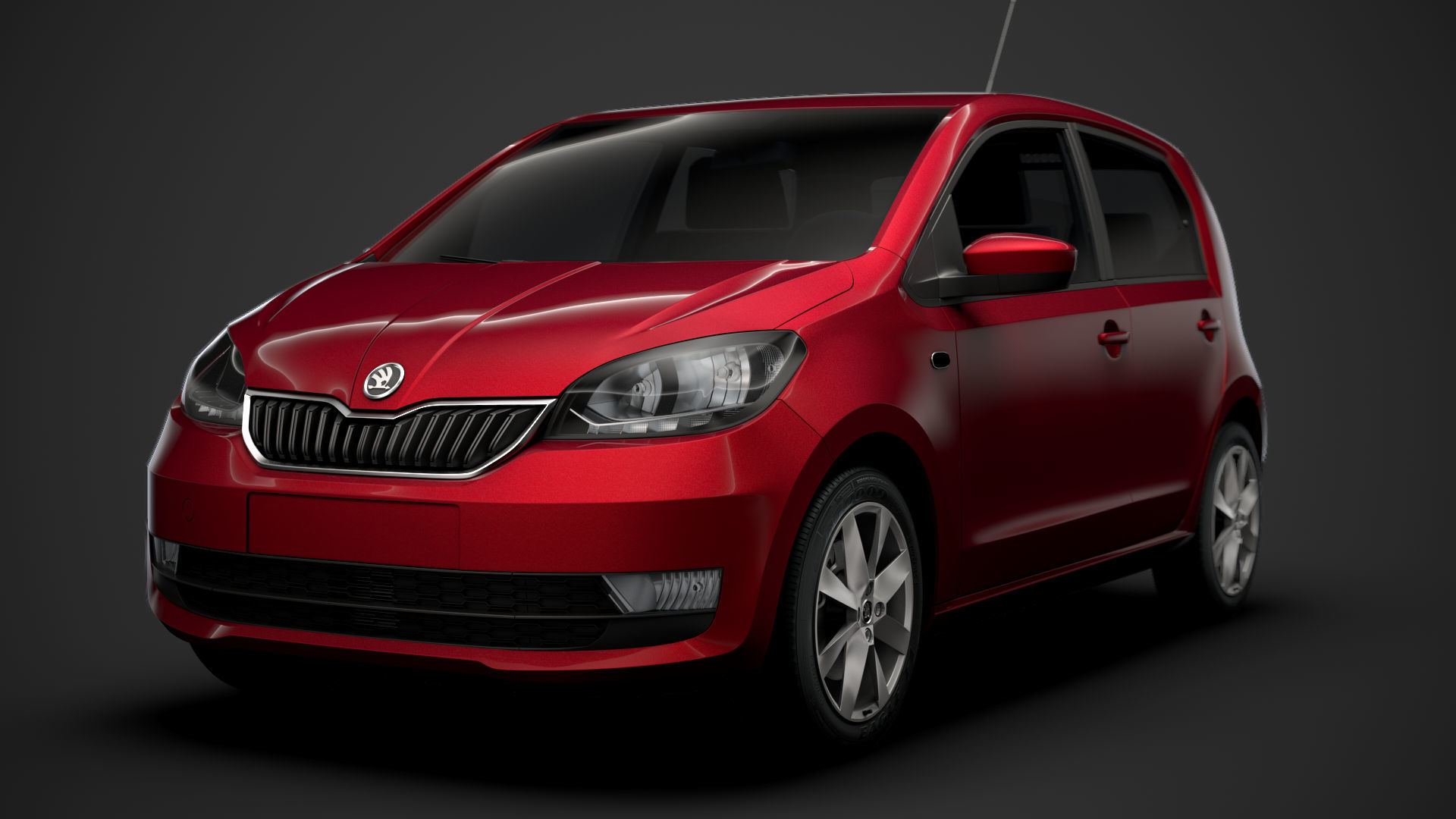 Skoda Citigo 5Doors 2020 3D model_8
