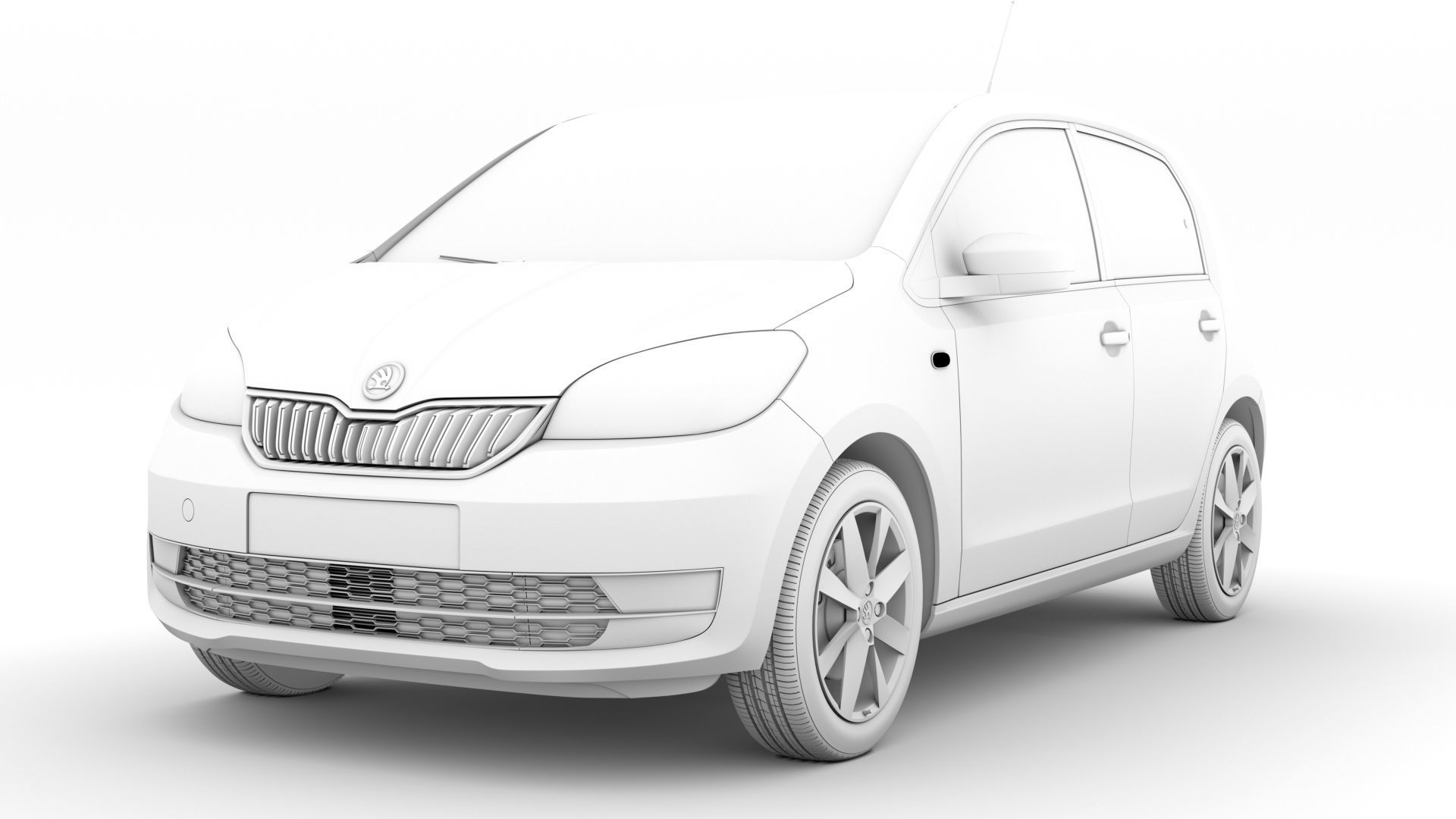 Skoda Citigo 5Doors 2020 3D model_22