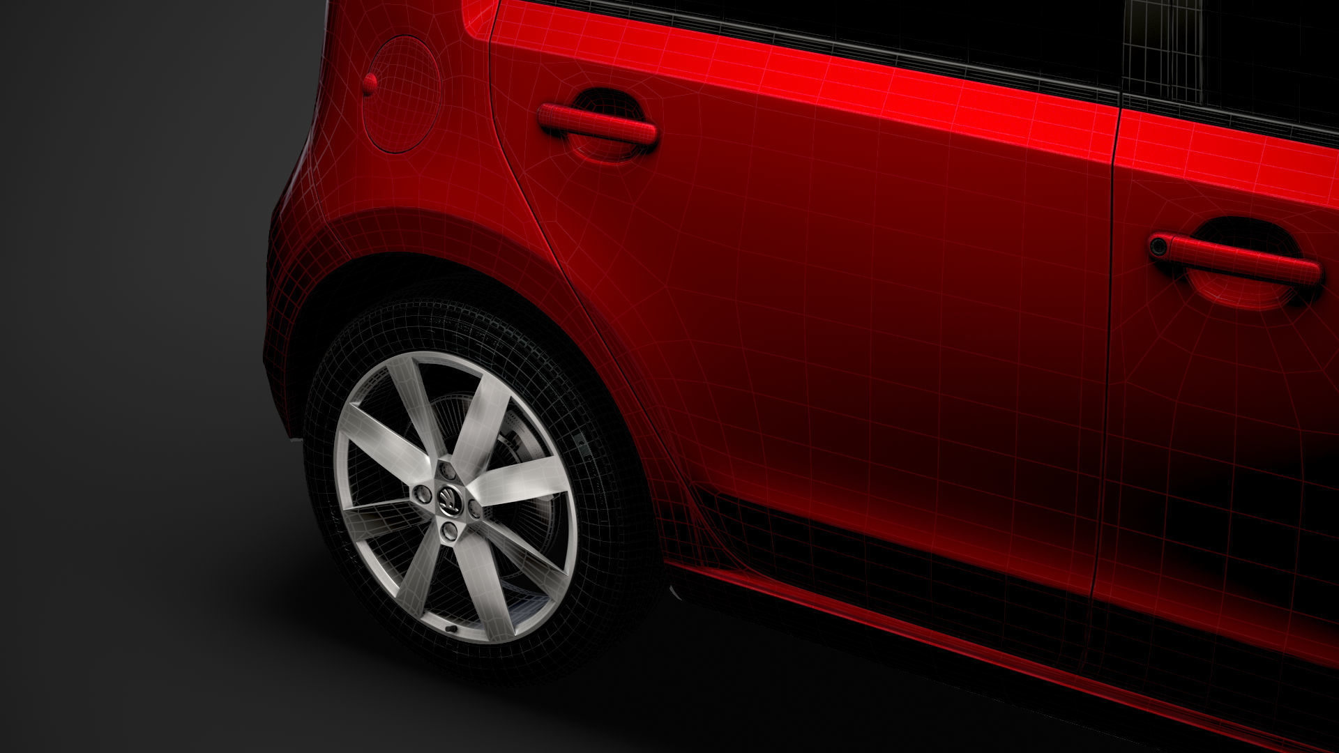 Skoda Citigo 5Doors 2020 3D model_39
