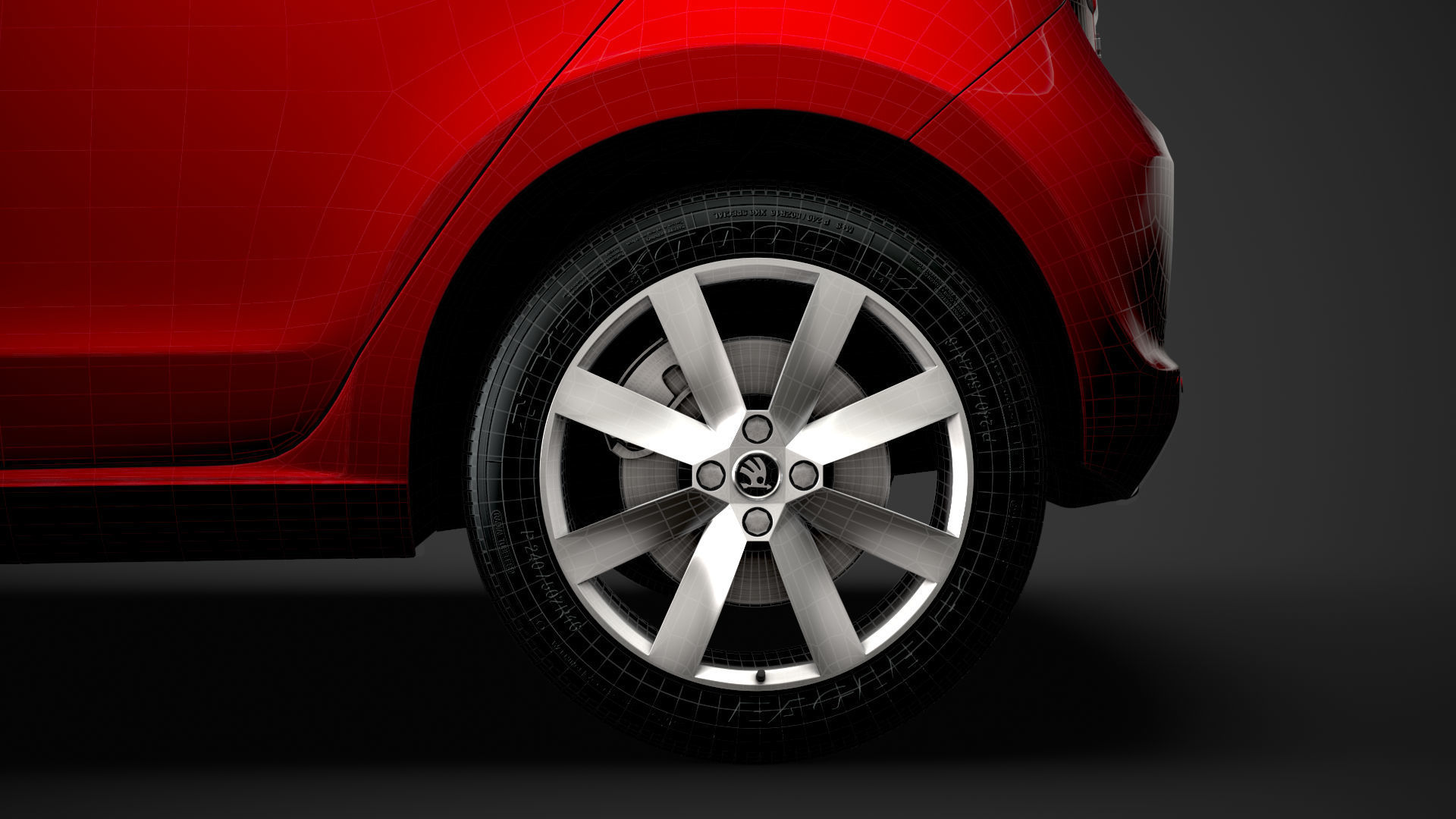 Skoda Citigo 5Doors 2020 3D model_35