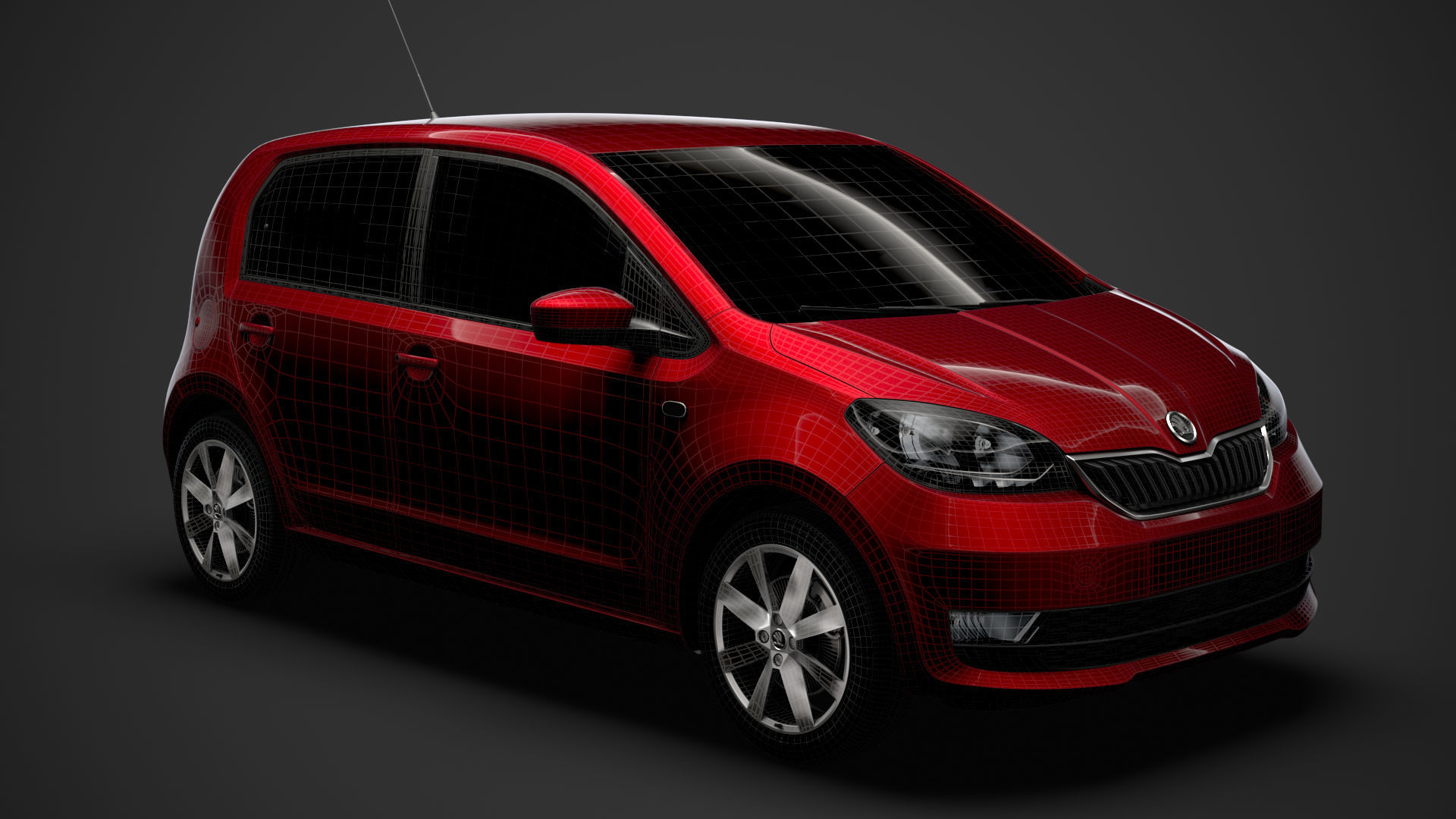 Skoda Citigo 5Doors 2020 3D model_28