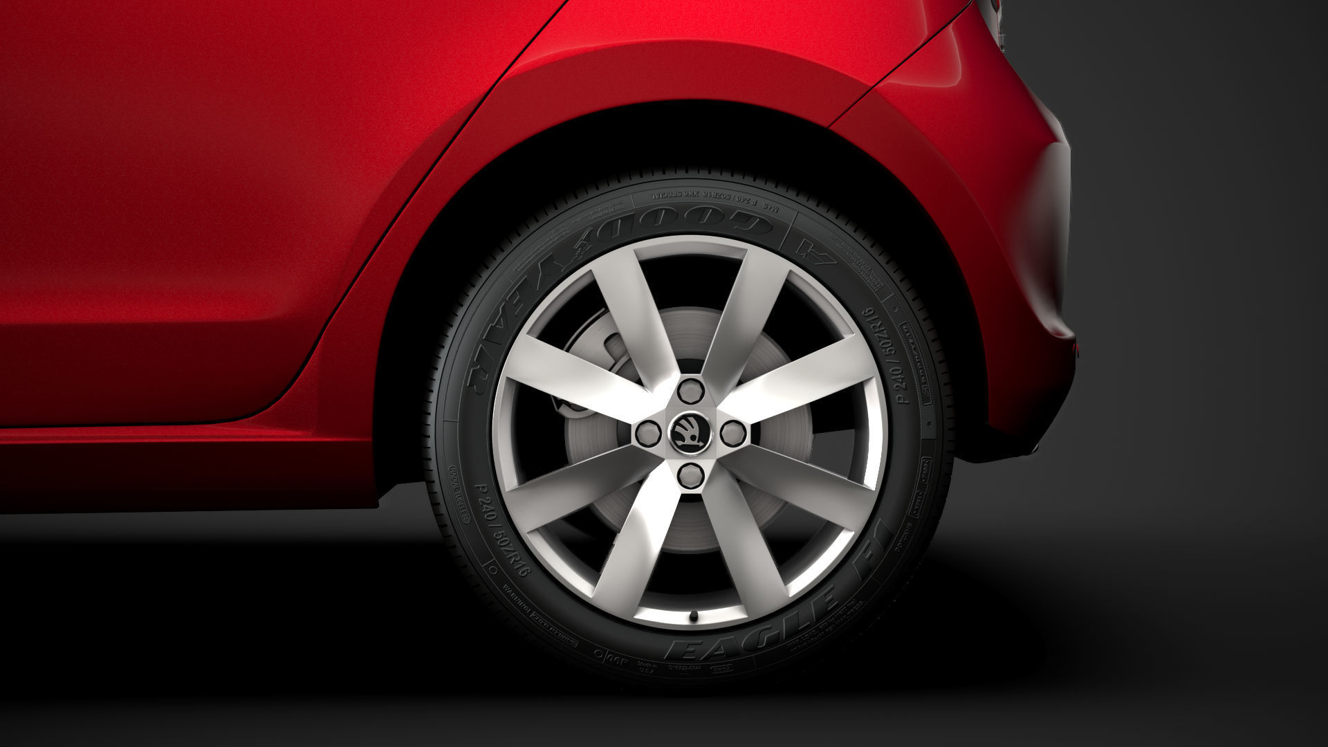 Skoda Citigo 5Doors 2020 3D model_7