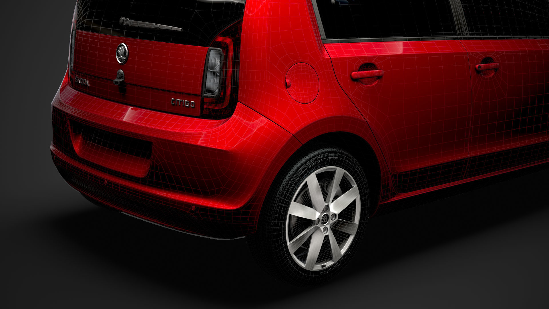 Skoda Citigo 5Doors 2020 3D model_38