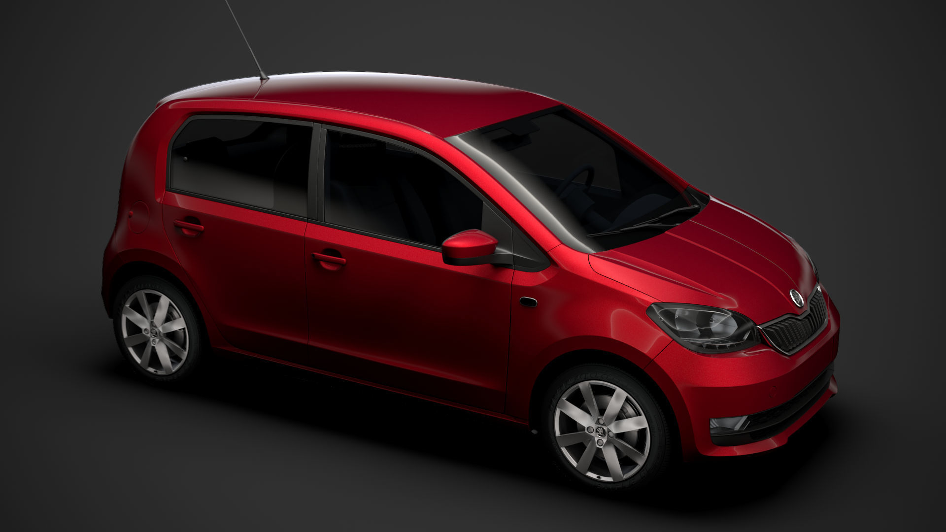 Skoda Citigo 5Doors 2020 3D model_12