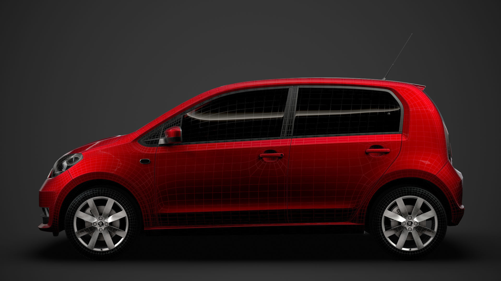 Skoda Citigo 5Doors 2020 3D model_33