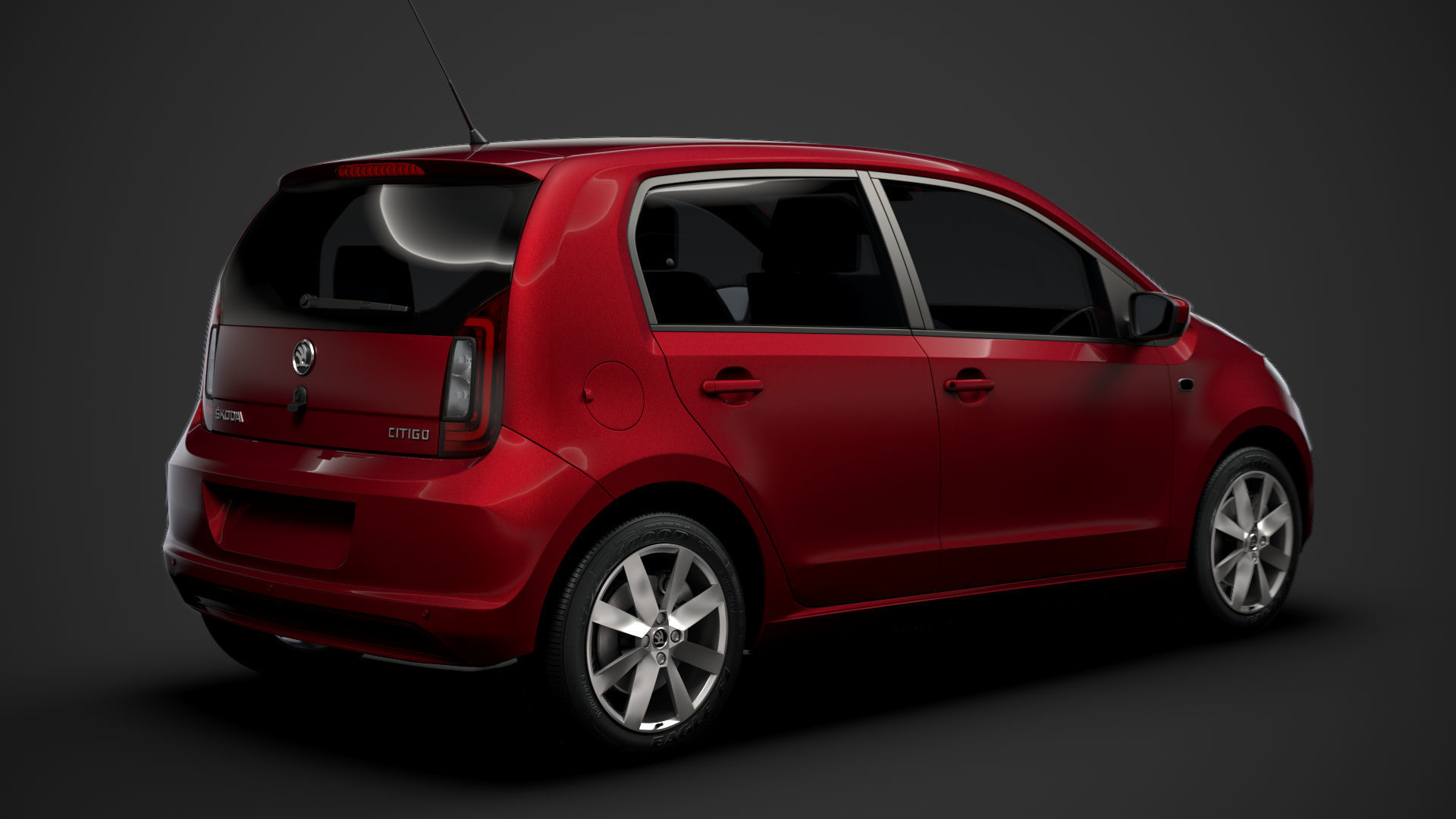 Skoda Citigo 5Doors 2020 3D model_2