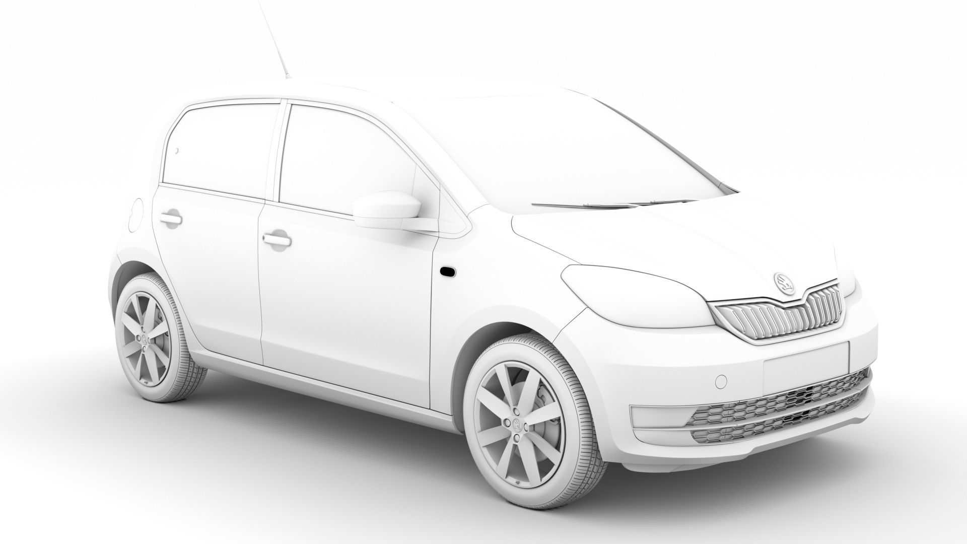 Skoda Citigo 5Doors 2020 3D model_14