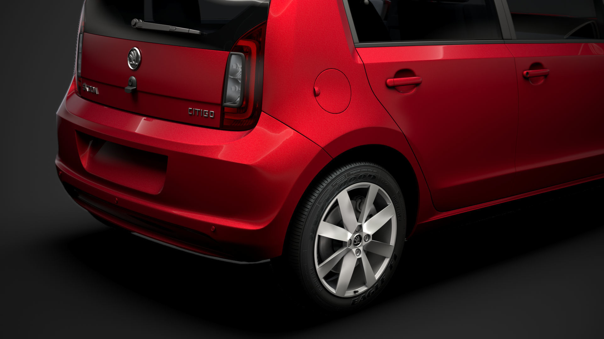 Skoda Citigo 5Doors 2020 3D model_10