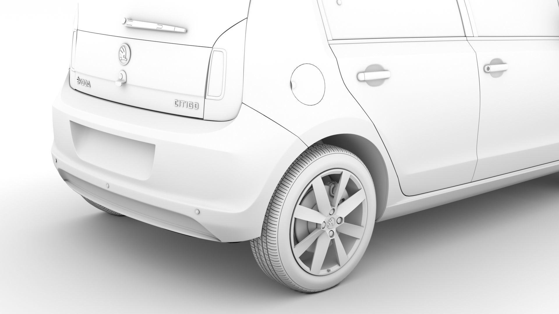 Skoda Citigo 5Doors 2020 3D model_24