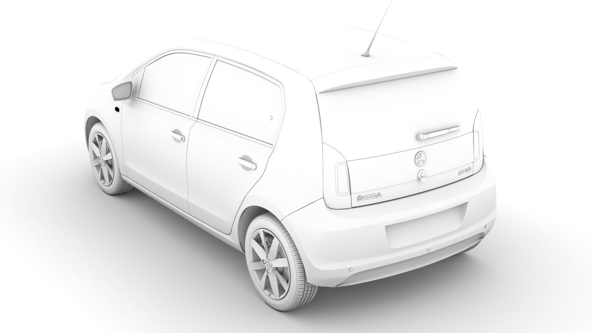 Skoda Citigo 5Doors 2020 3D model_17