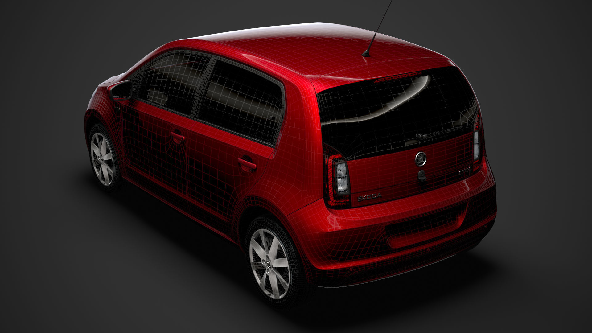 Skoda Citigo 5Doors 2020 3D model_31