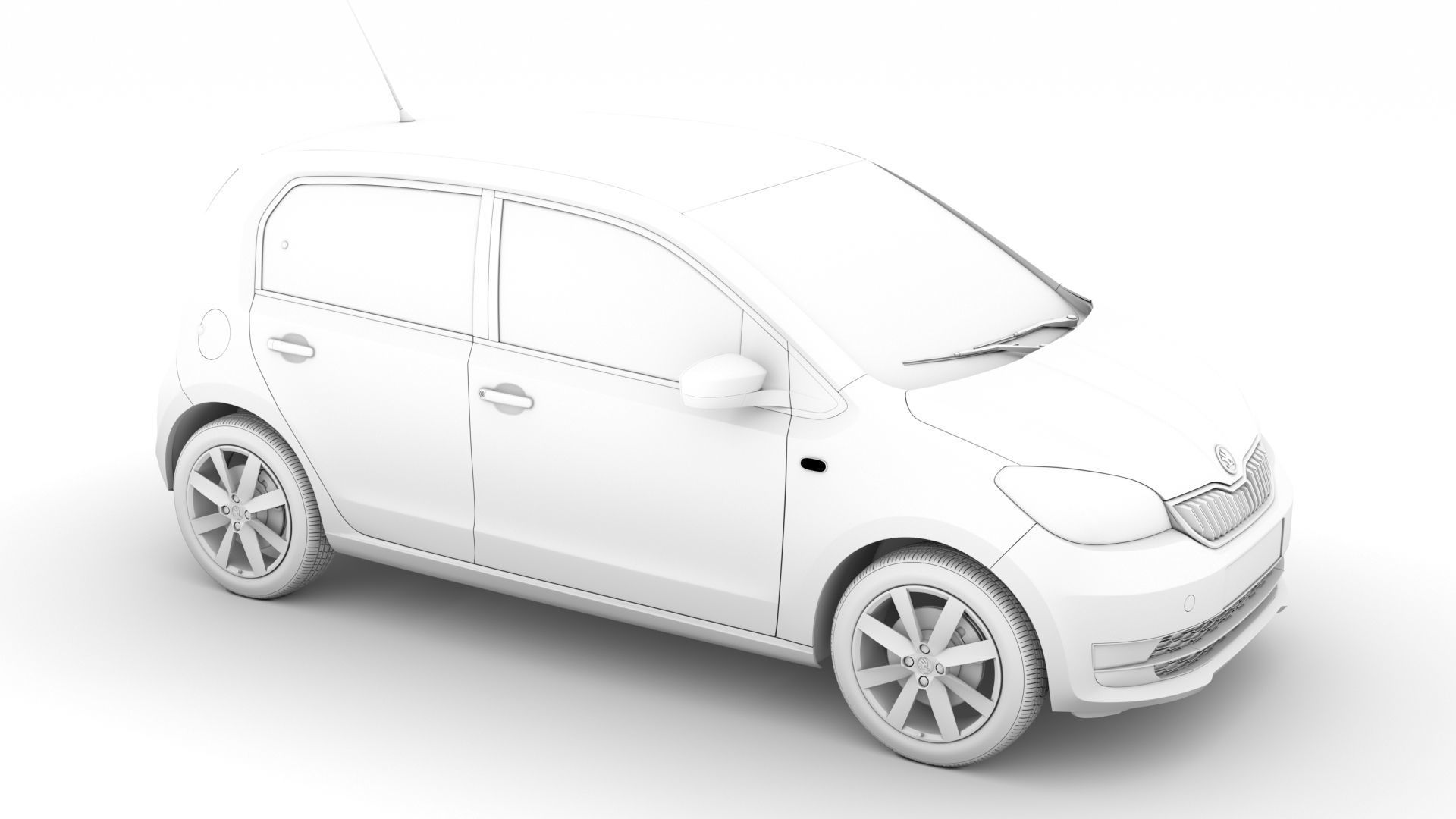 Skoda Citigo 5Doors 2020 3D model_26