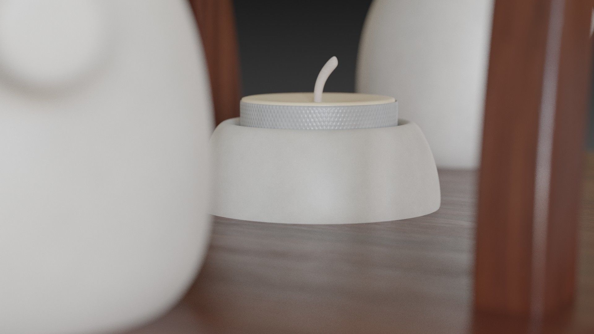 Teapot warmer set 3D model_12