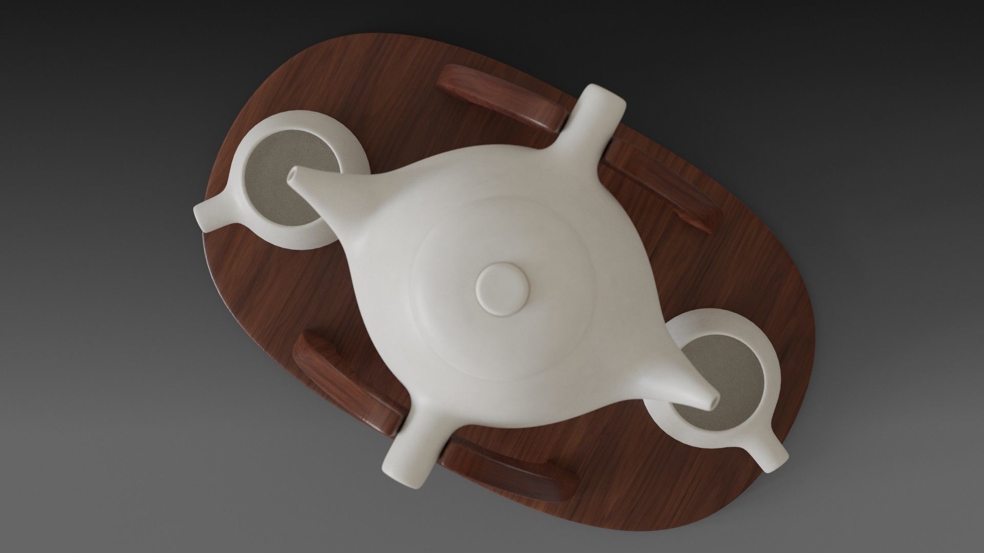 Teapot warmer set 3D model_20