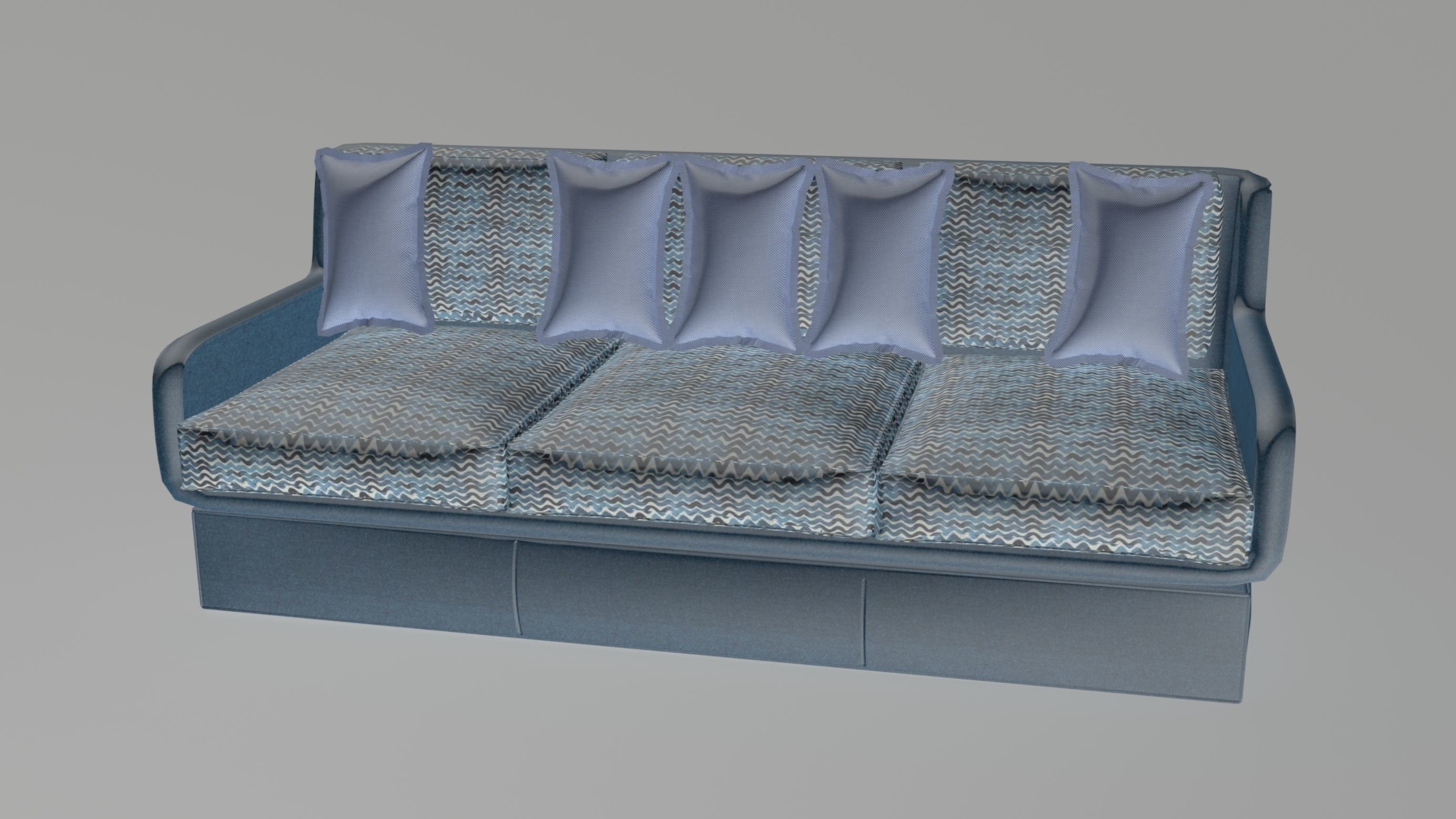 Truman Sofa 3D model_9