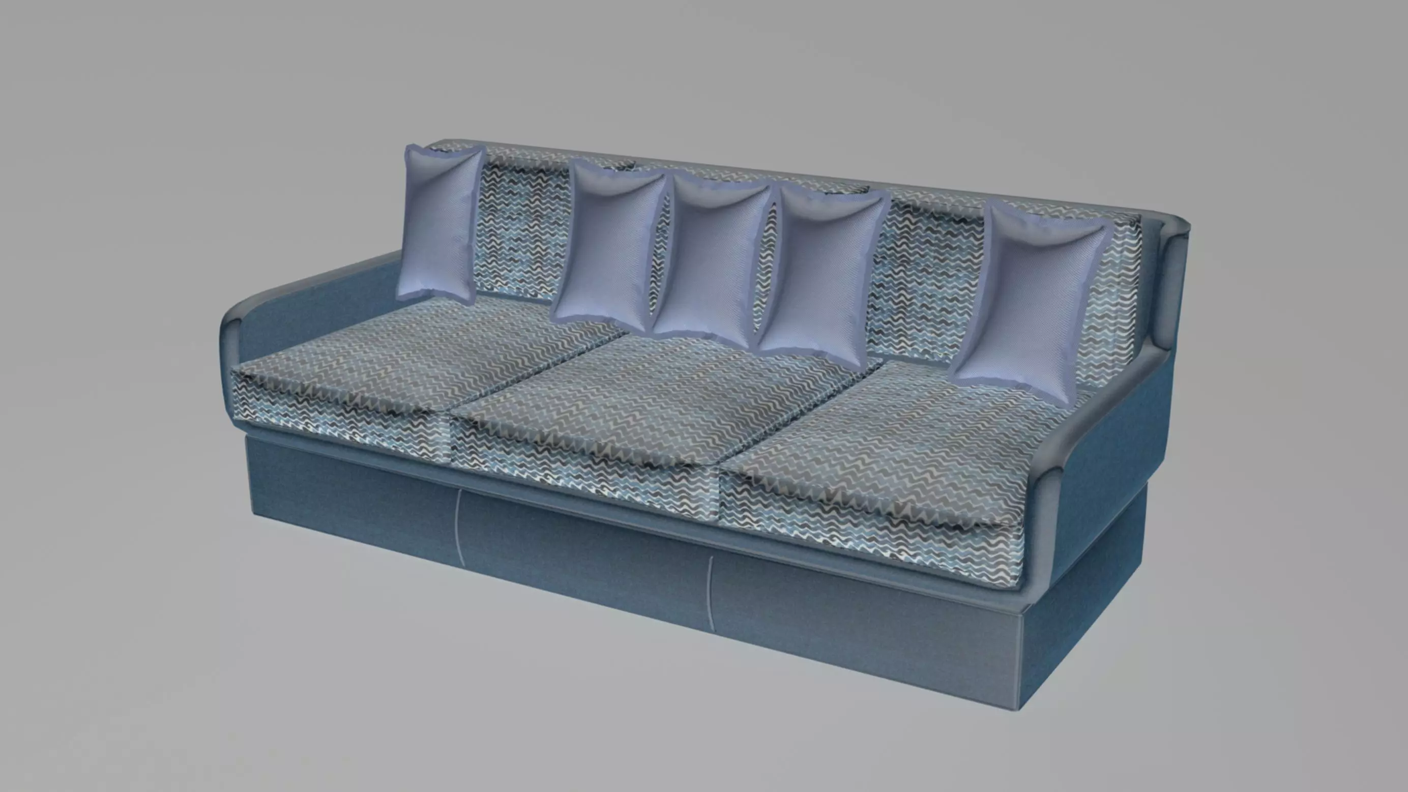 Truman Sofa 3D model_0