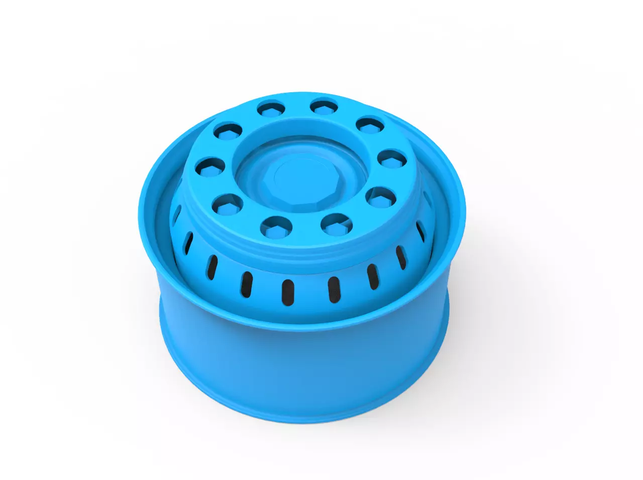 TRUCK WHEEL 3D print model_0