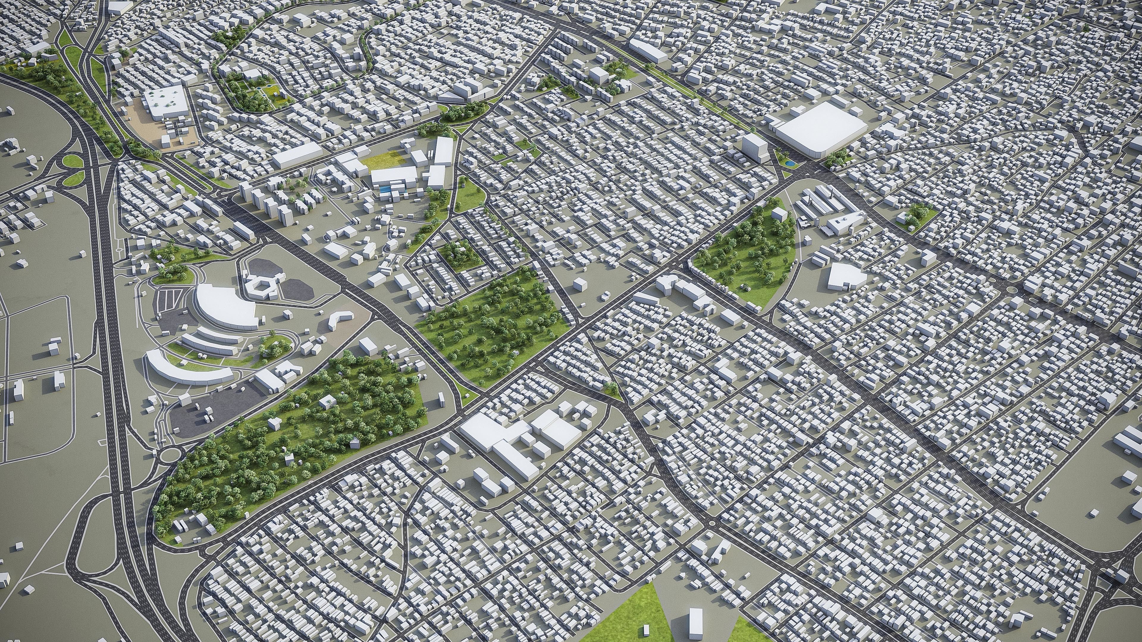 Tabriz Low-poly 3D model_18