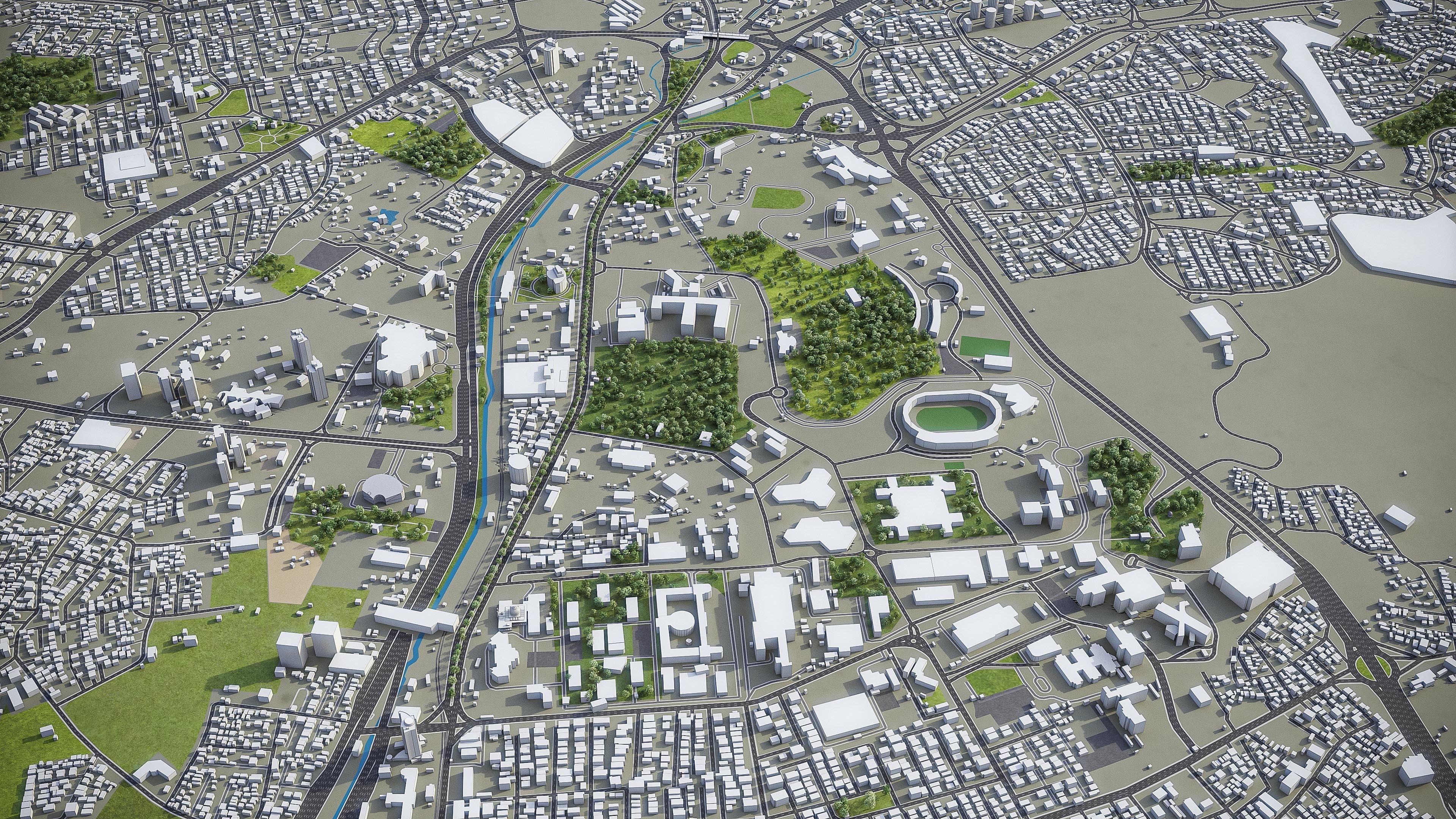 Tabriz Low-poly 3D model_17