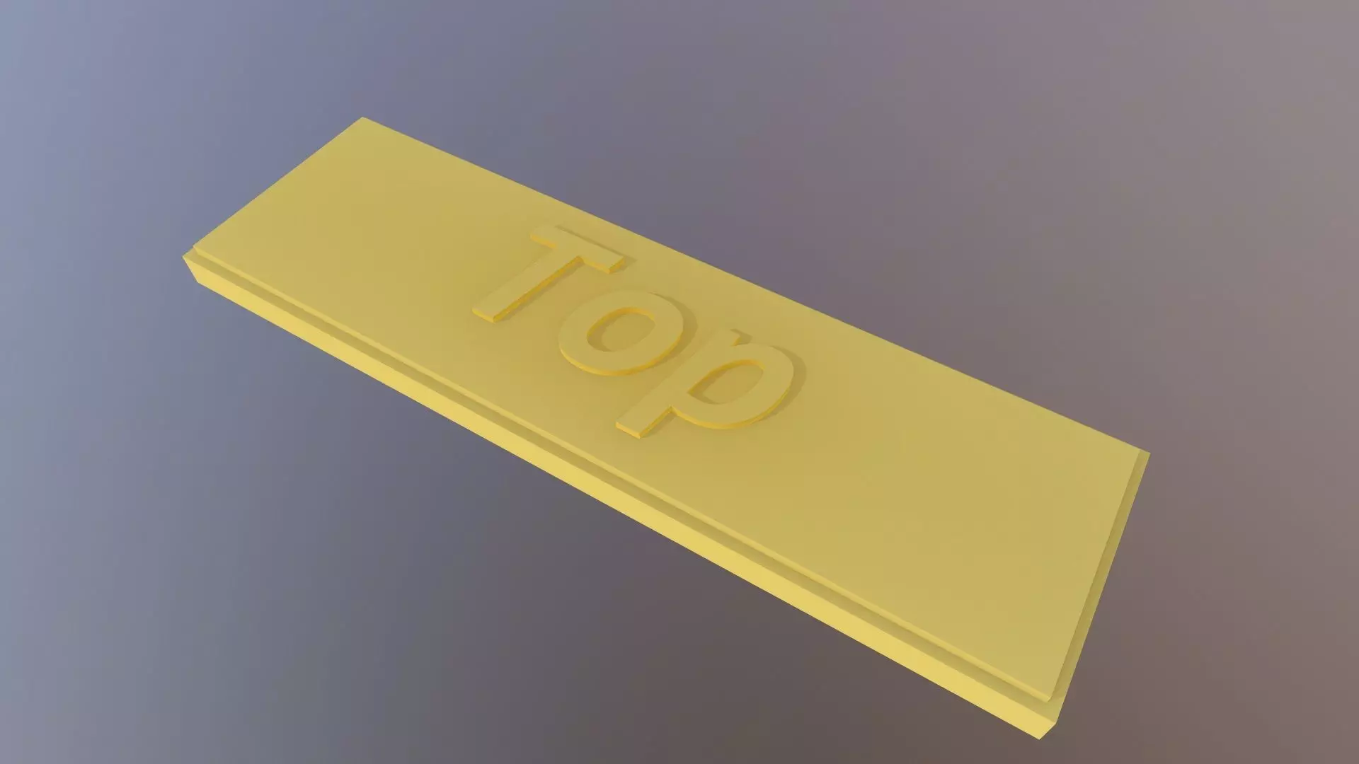 Top label 3D print model_0
