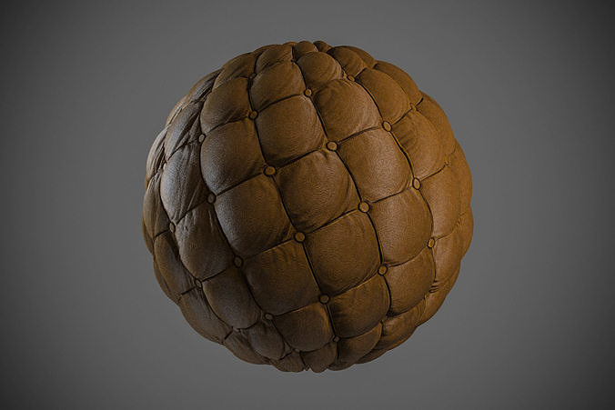 Studded Leather PBR Texture Texture