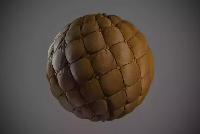 Studded Leather PBR Texture Texture