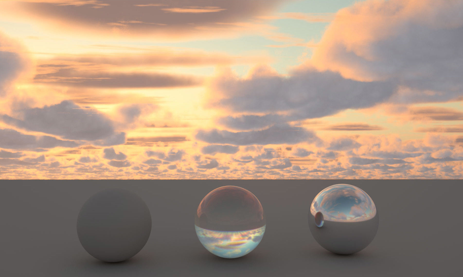 Skydome HDR - Cloudy Sunset - 1 Texture_3