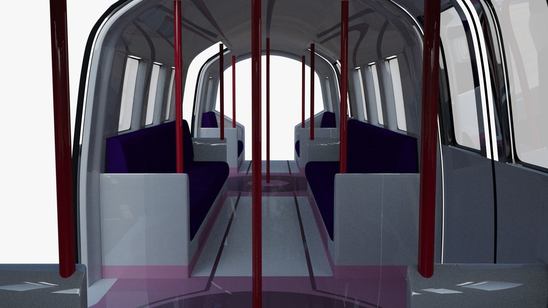 New tube for London locomotive 3D model_14