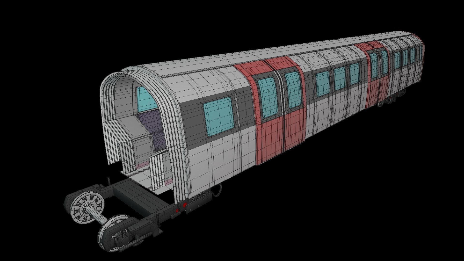 New tube for London locomotive 3D model_17
