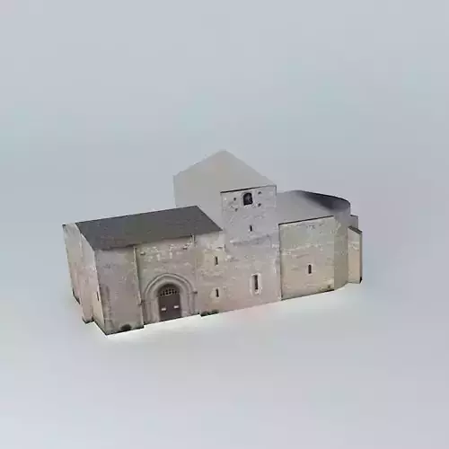 Church Bourg du Bost Perigord Vert