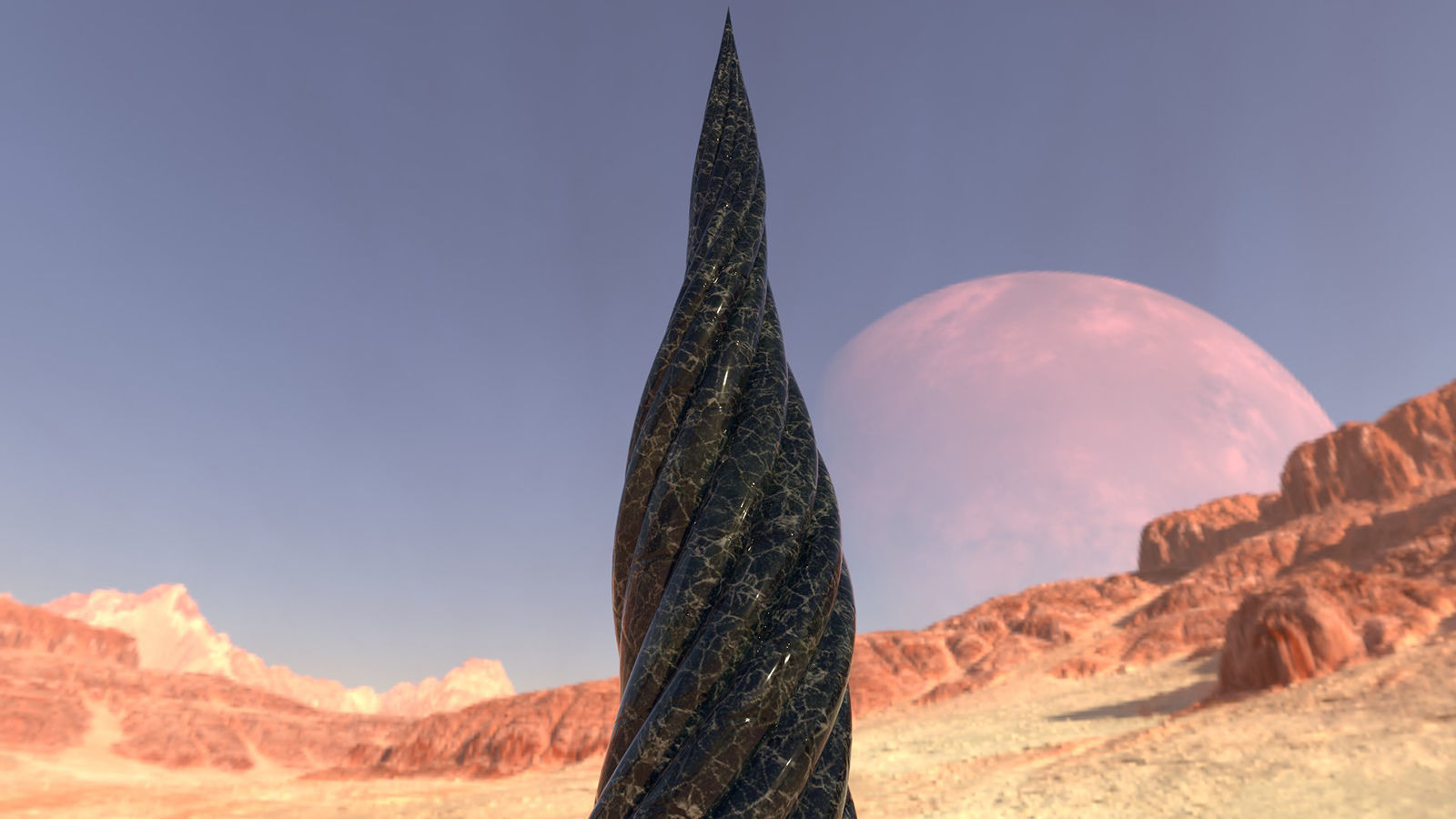 Twisted Skyscraper 3D model_1