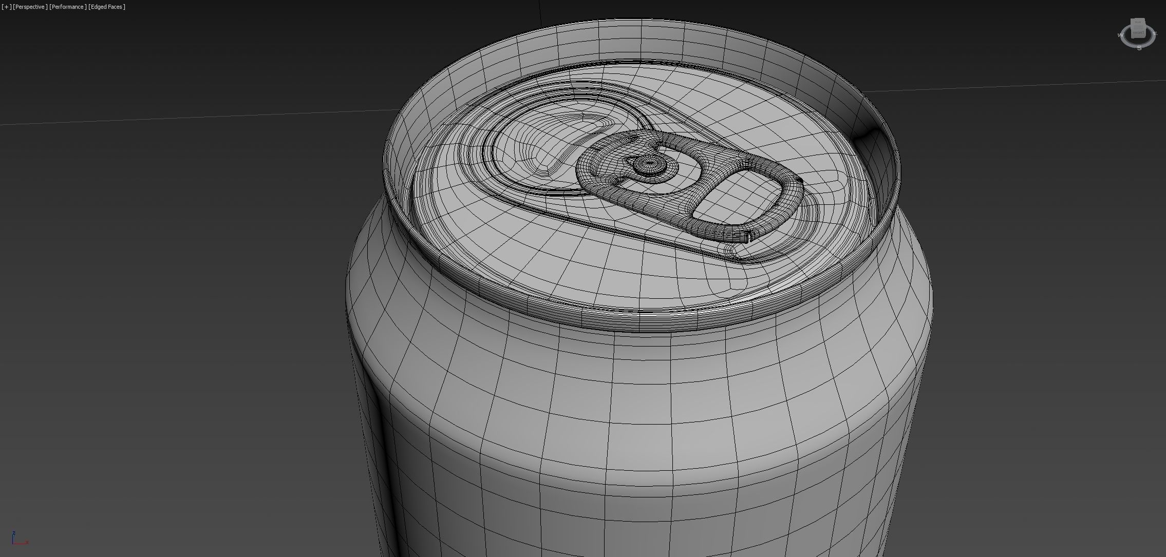 Can With Water Droplets 350ml 3D model_6