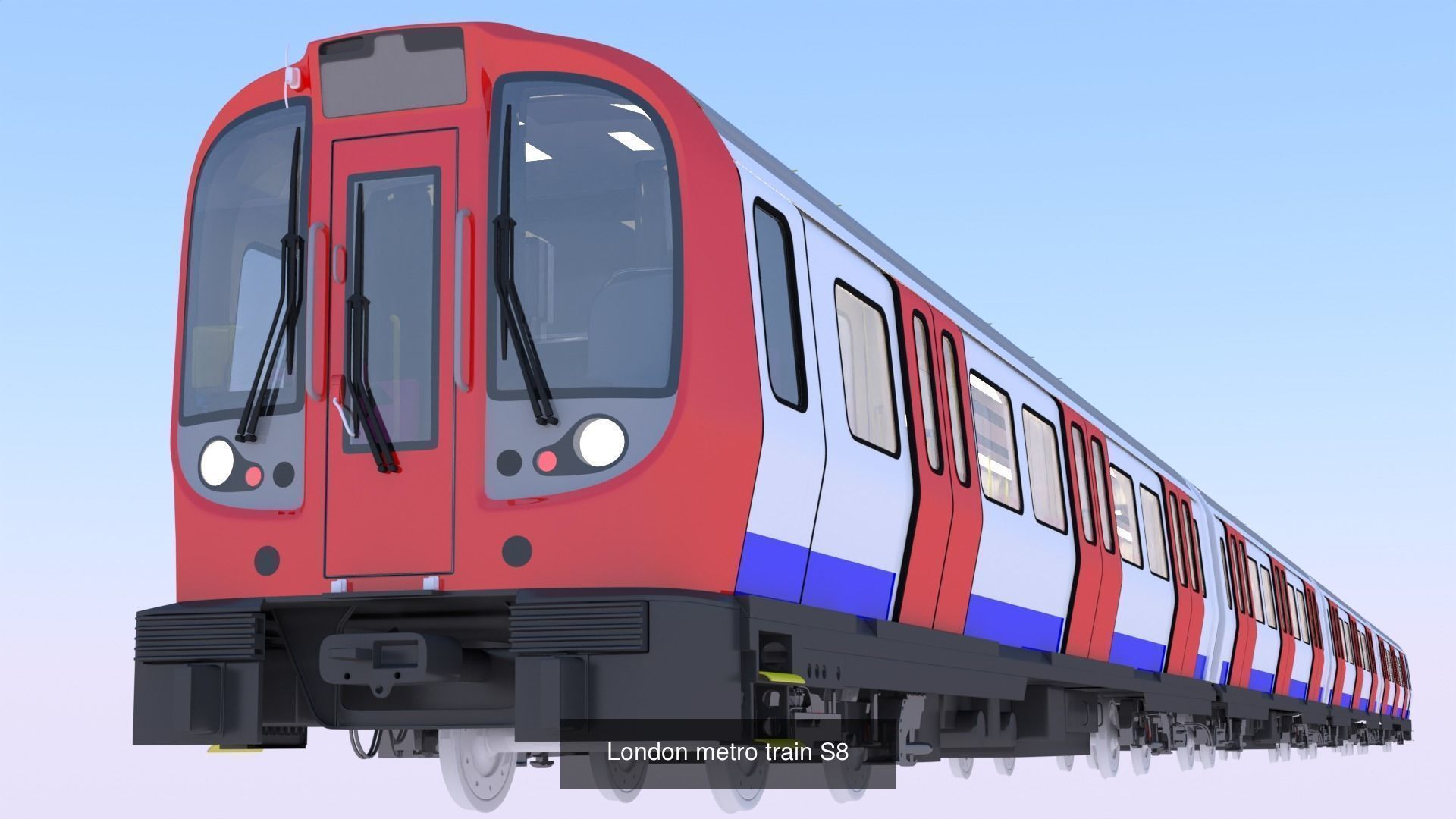 London metro bundle 3D Model Collection_1