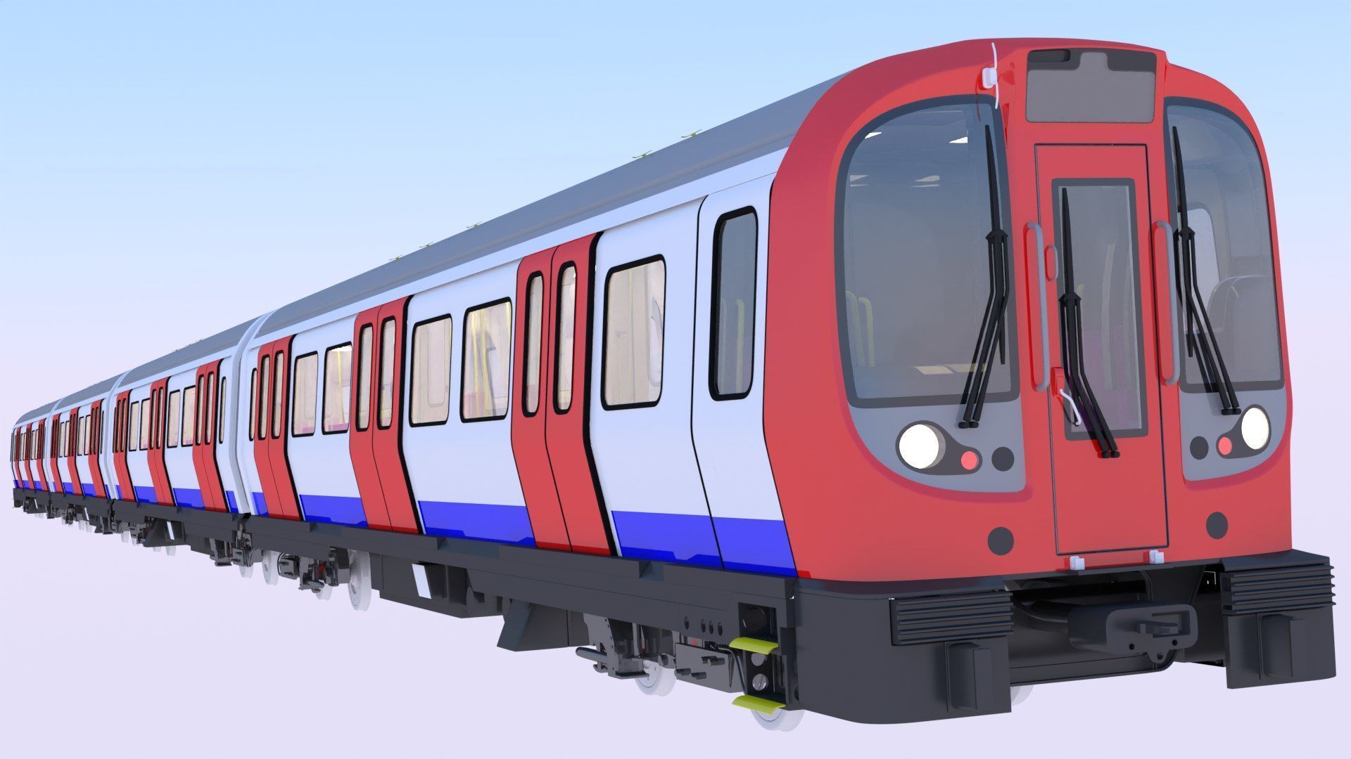 London metro bundle 3D Model Collection_2