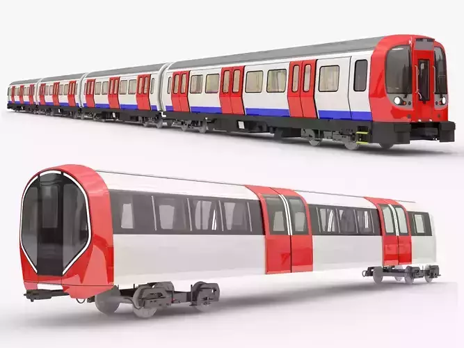 London metro bundle 3D Model Collection
