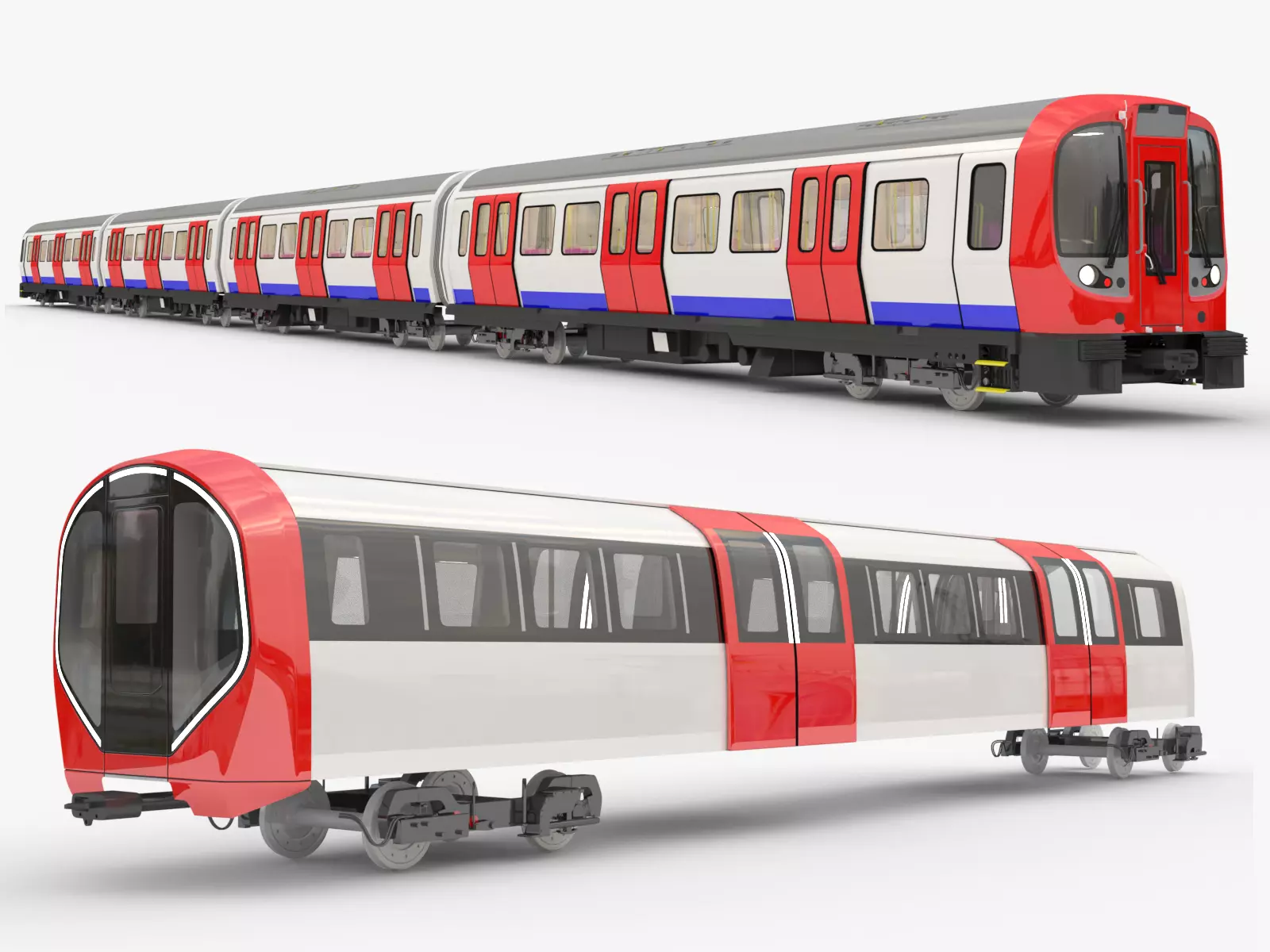 London metro bundle 3D Model Collection_0