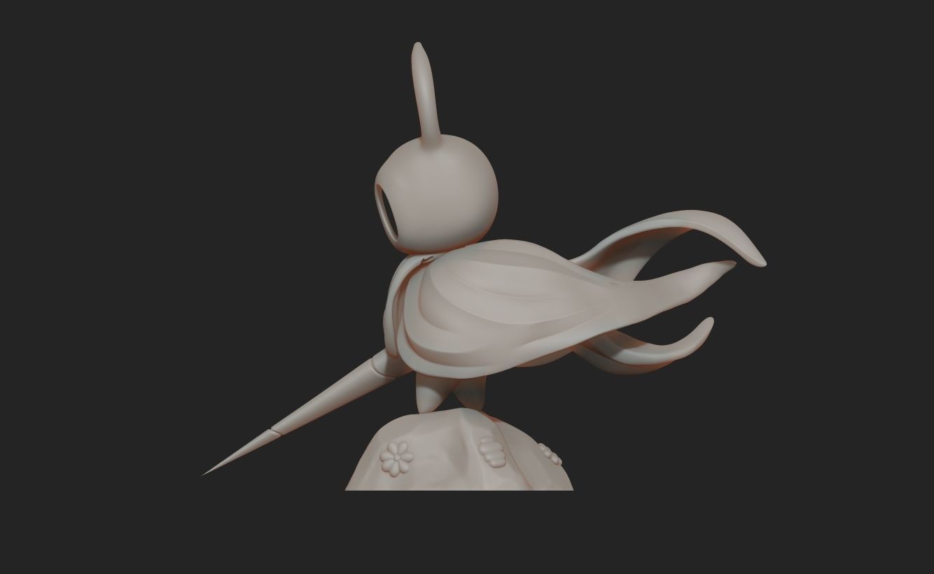 Hollow Knight Figurine 3D Print 3D print model_6