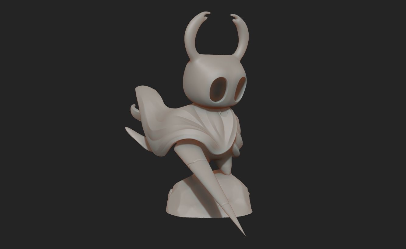 Hollow Knight Figurine 3D Print 3D print model_4