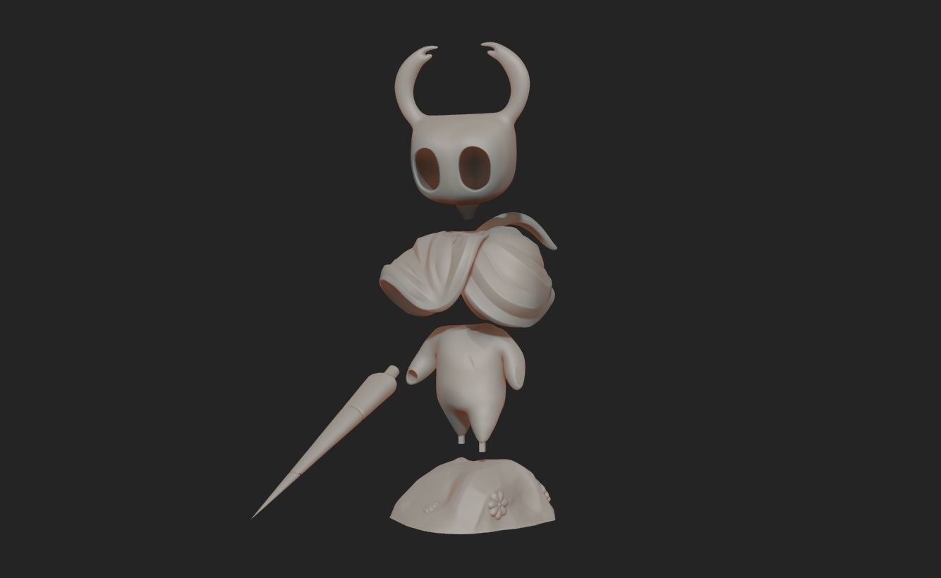 Hollow Knight Figurine 3D Print 3D print model_8