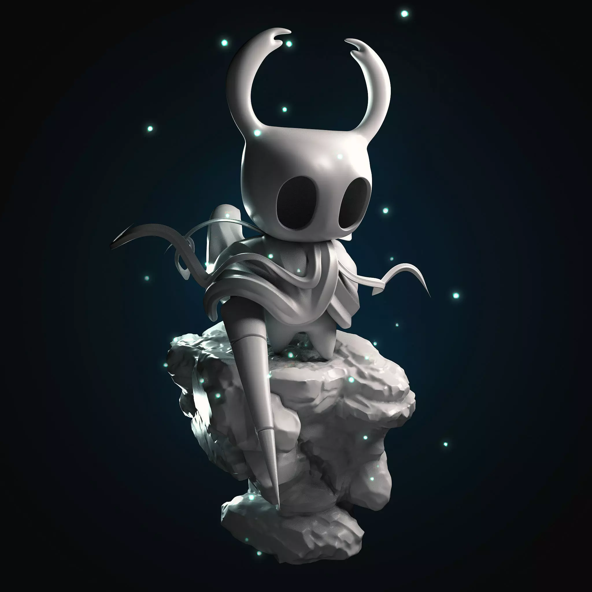Hollow Knight Figurine 3D Print 3D print model_0