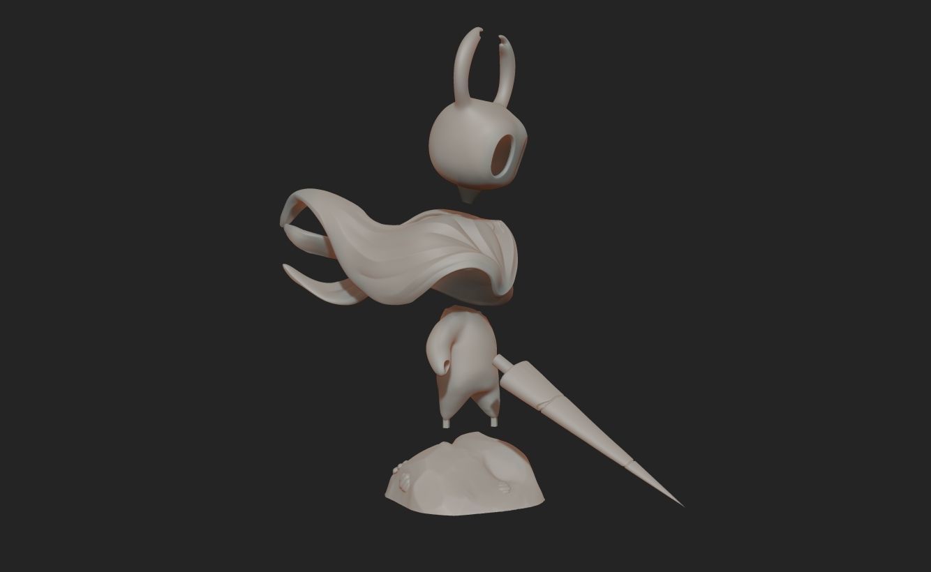 Hollow Knight Figurine 3D Print 3D print model_9