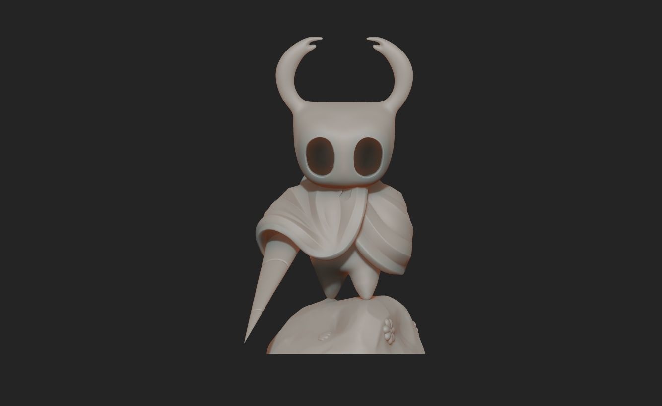 Hollow Knight Figurine 3D Print 3D print model_5