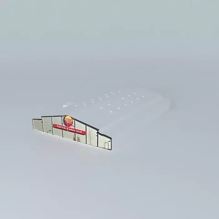 Family Village Limoges Grand Frais Free 3D model